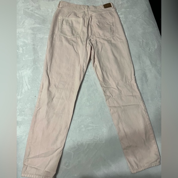 American Eagle peach colored mom jean - Picture 3 of 4